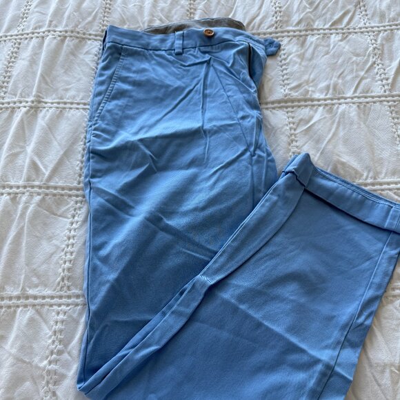 Brooks Brothers Milano Men's Pants W36xL32 99% Suprimo Cotton - Picture 1 of 4